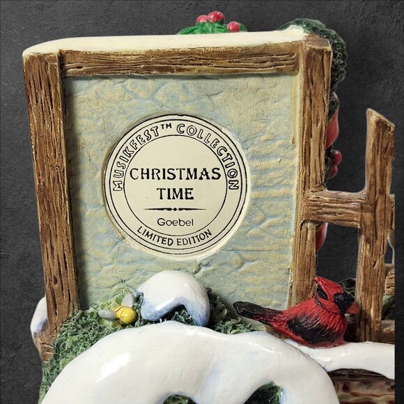 Goebel Hummel HUM 2106 Christmas Time Musikfest Music Box Plays Joy to the World - Picture 6 of 14